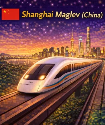 Shanghai Maglev (China)