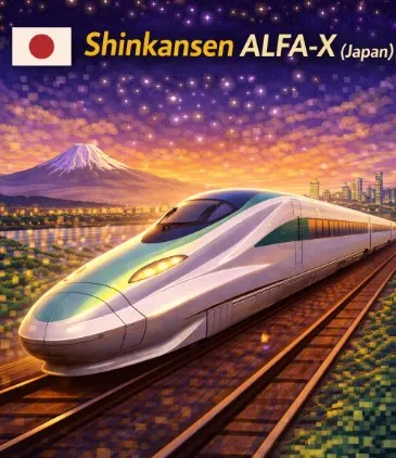 Shinkansen ALFA-X (Japan)