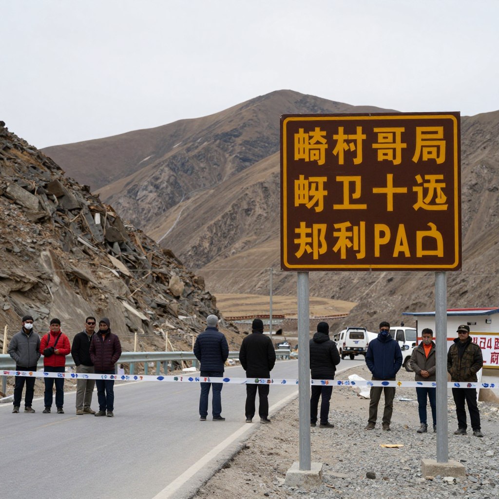 Security guidance near the Nathula Pass border